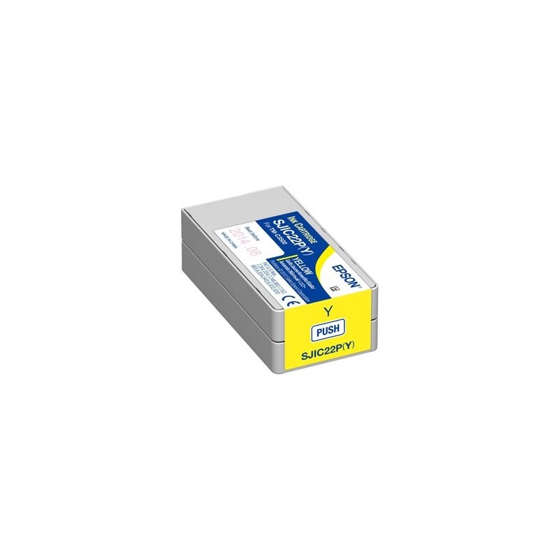 EPSON C33S020604 Tusz Epson yellow ink bottle 32,5 ml ColorWorks TM-C3500 EPSON C33S020604 Tusz Epson yellow ink bottle 32,5 ml ColorWorks TM-C3500