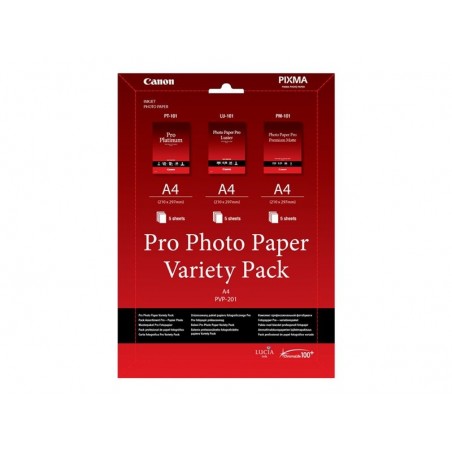 CANON Pro Photo Paper Variety Pack A4 PVP-201