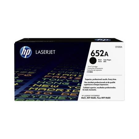 HP 652A Black Toner Color LaserJet Enterprise M651/MFP M680 11500 pages