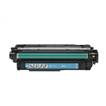 HP 654A Cyan Toner Color LaserJet Enterprise M651 15000 pages HP 654A Cyan Toner Color LaserJet Enterprise M651 15000 pages