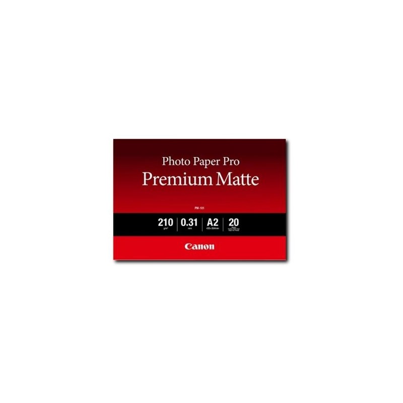CANON PM-101 A2 photo paper premium matte 20 sheets
