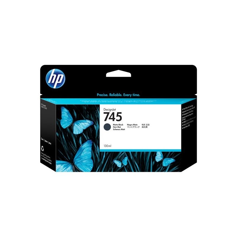 HP 745 130-ml Matte Black Ink Cartridge HP 745 130-ml Matte Black Ink Cartridge