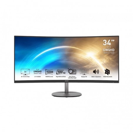 Monitor 34 cale PRO MP341CQ CURVED/VA/UWQHD/100Hz Monitor 34 cale PRO MP341CQ CURVED/VA/UWQHD/100Hz
