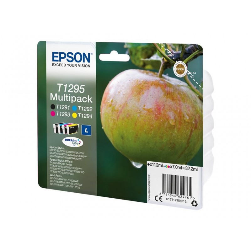 EPSON C13T12954012 Tusz Epson T1295 Multi Pack Stylus SX425W/SX525WD/BX305F/BX320FW/BX625
