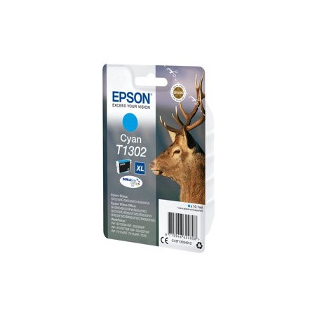 EPSON C13T13024012 Tusz Epson T1302 cyan Stylus SX525WD/BX305F/BX320FW/BX625FWD EPSON C13T13024012 Tusz Epson T1302 cyan Stylus SX525WD/BX305F/BX320FW/BX625FWD