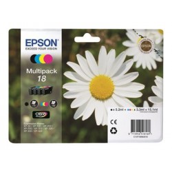 EPSON C13T18064012 Zestaw Epson T1806 CMYK MultiPack XP- 102/202/205/302/305/402/405/405WH EPSON C13T18064012 Zestaw Epson T1806 CMYK MultiPack XP- 102/202/205/302/305/402/405/405WH
