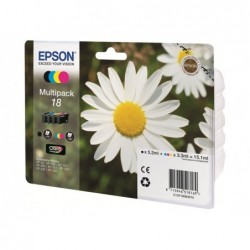 EPSON C13T18064012 Zestaw Epson T1806 CMYK MultiPack XP- 102/202/205/302/305/402/405/405WH EPSON C13T18064012 Zestaw Epson T1806 CMYK MultiPack XP- 102/202/205/302/305/402/405/405WH
