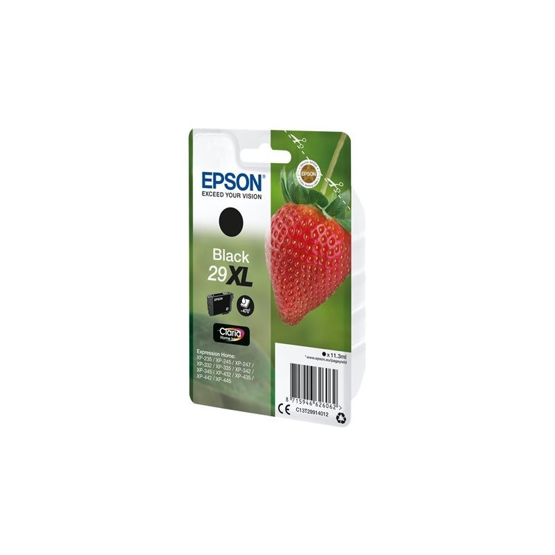 EPSON C13T29914012 Tusz Epson Singlepack black 29XL Claria Home