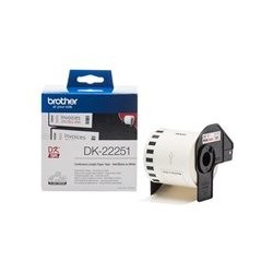 BROTHER DK22251 Taśma Brother Continuous Paper roll 62mm Black & Red on white BROTHER DK22251 Taśma Brother Continuous Paper roll 62mm Black & Red on white