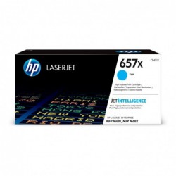 HP 657X LaserJet Original Toner Cartridge Cyan High Yield