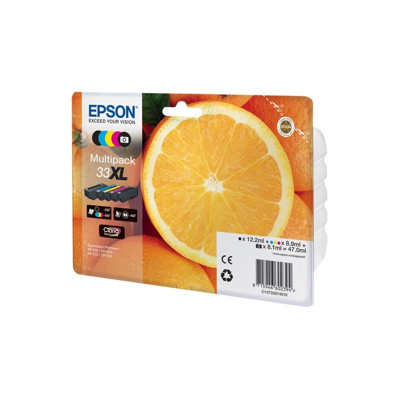 EPSON C13T33574011 Tusz Epson Premium Multipack Epson 5-color Claria 33XL