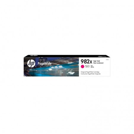 HP 982X High Yield Magenta Original PageWide Cartridge HP 982X High Yield Magenta Original PageWide Cartridge