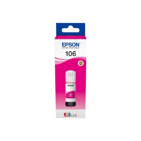 EPSON C13T00R340 Tusz Epson Magenta 106 EcoTank L7160