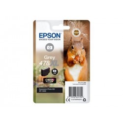 EPSON C13T04F64010 Tusz Epson grey 478XL 11.2ml  Claria photo HD