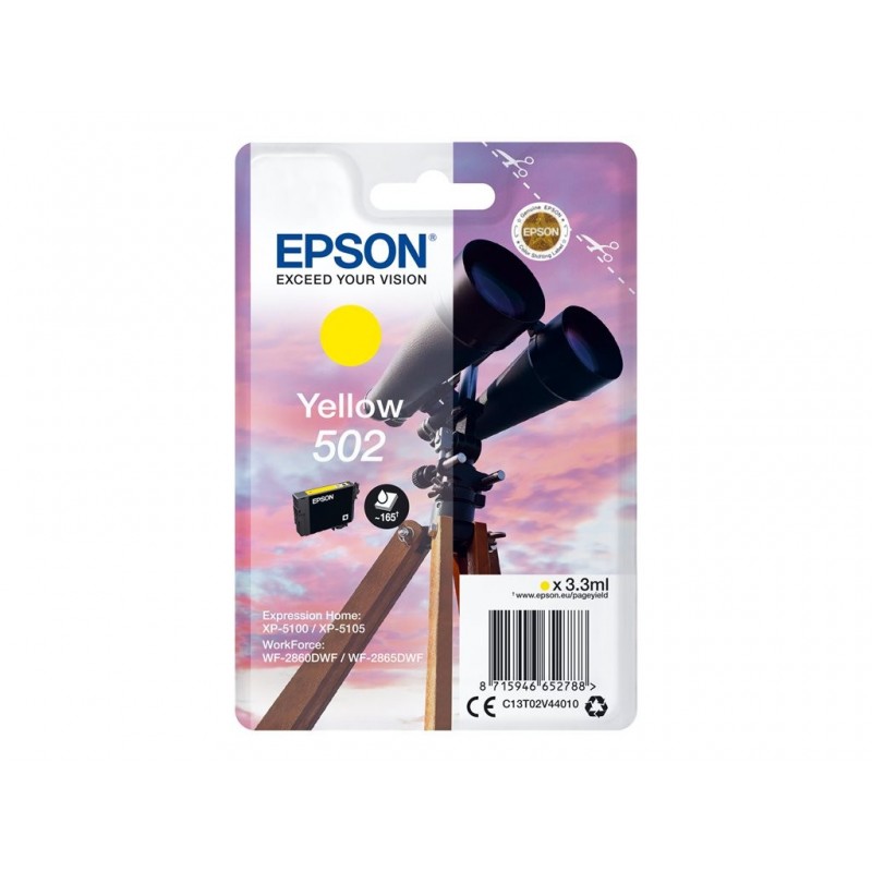 EPSON C13T02V44010 Tusz Epson Yellow 3,3 ml XP-5100