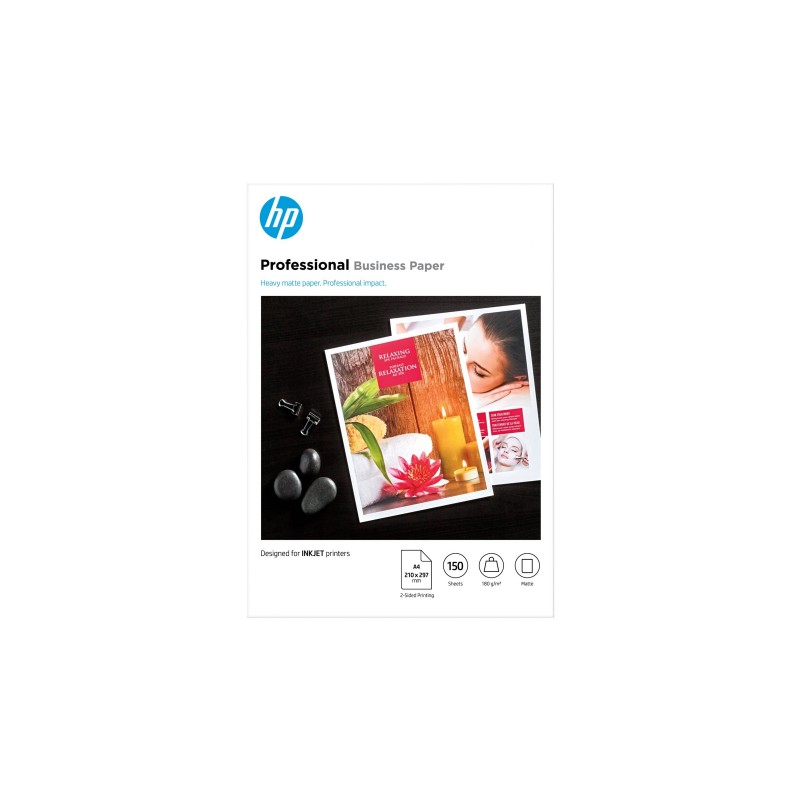 HP Prof Matte Ij A4 180g 150sh FSC Paper