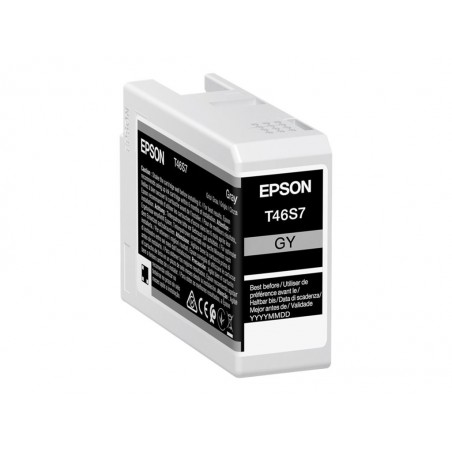 EPSON Singlepack Gray T46S7 UltraChrome Pro 10 ink 26ml