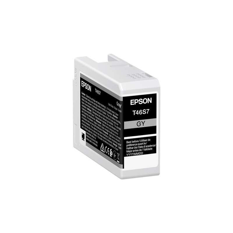 EPSON Singlepack Gray T46S7 UltraChrome Pro 10 ink 26ml