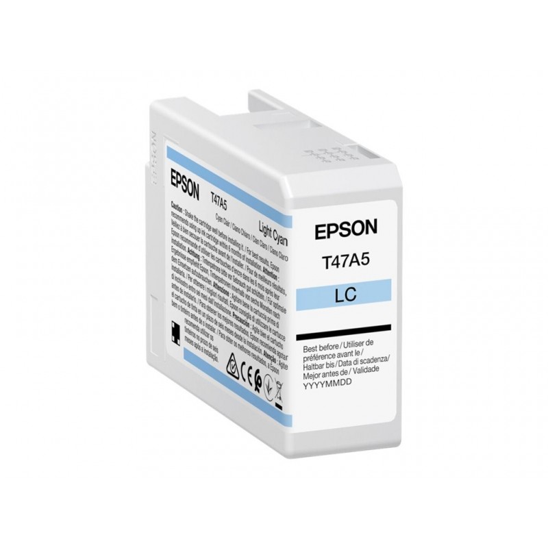 EPSON Singlepack Light Cyan T47A5 UltraChrome Pro 10 ink 50ml