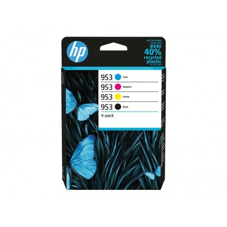 HP 953 CMYK Original Ink Cartridge 4-Pack HP 953 CMYK Original Ink Cartridge 4-Pack