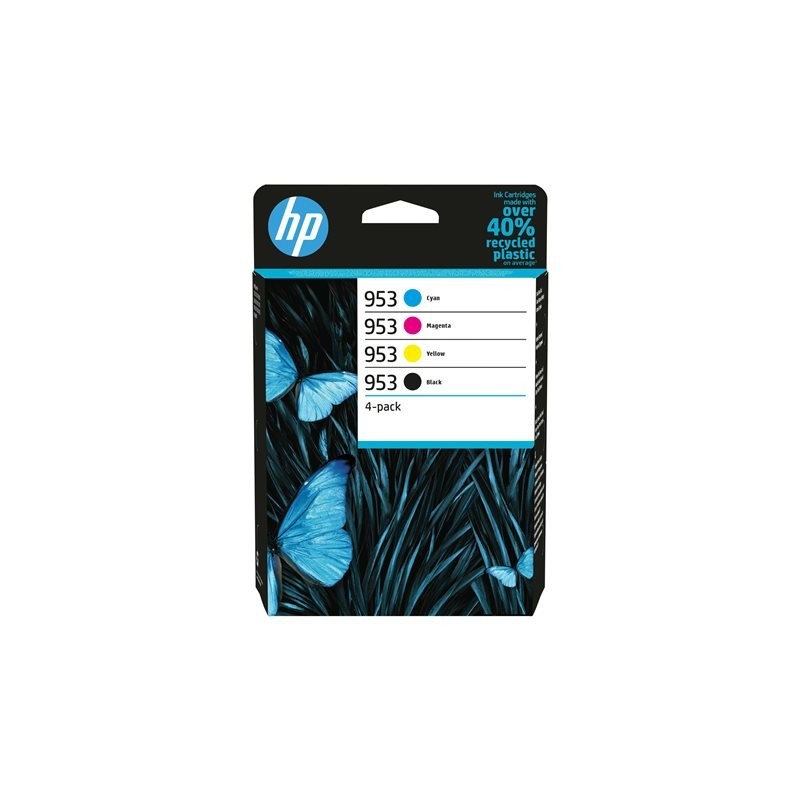 HP 953 CMYK Original Ink Cartridge 4-Pack HP 953 CMYK Original Ink Cartridge 4-Pack