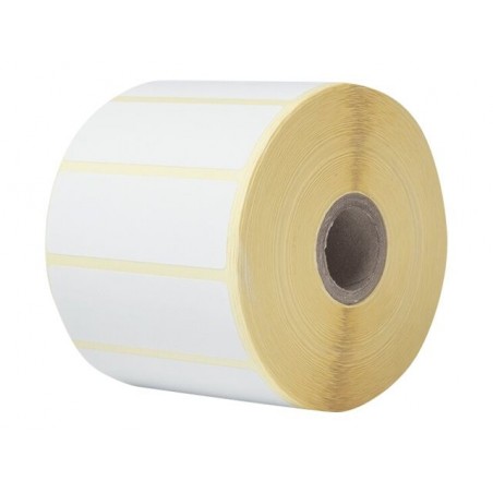 BROTHER Direct thermal label roll 76x26mm 1900 labels/roll 8 rolls/carton