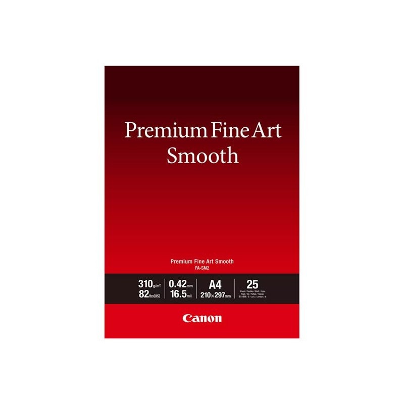 CANON FA-SM2 A4 25Sheets Premium Fine Art Smooth Paper