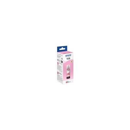 EPSON 108 EcoTank Light Magenta Ink Bottle
