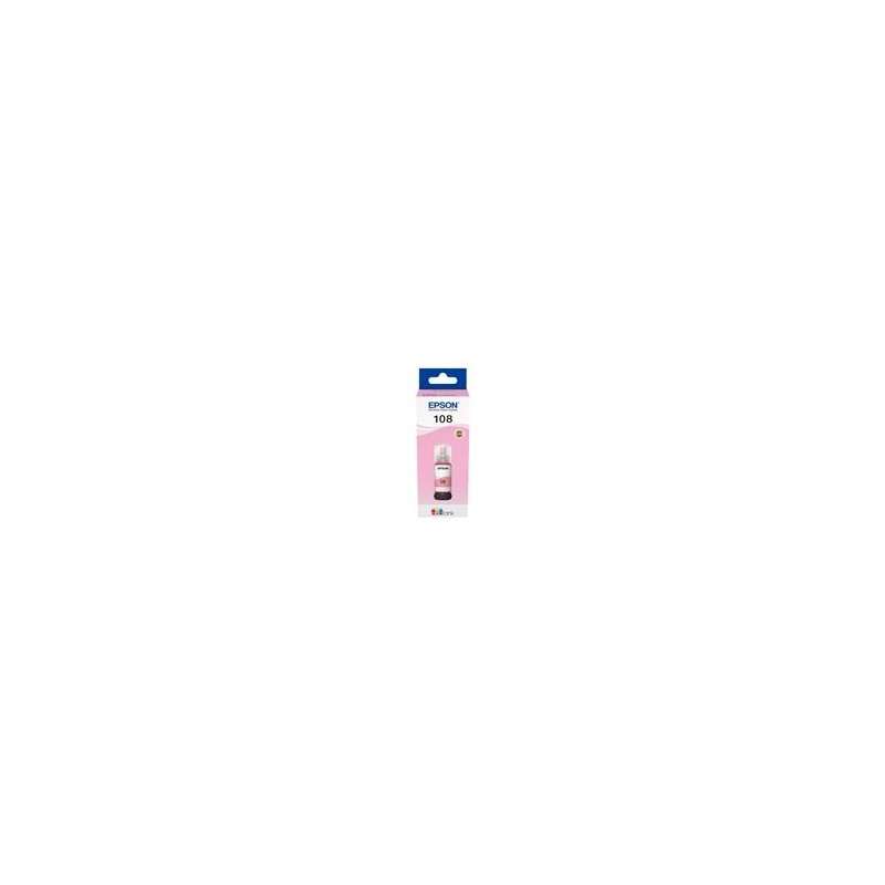 EPSON 108 EcoTank Light Magenta Ink Bottle