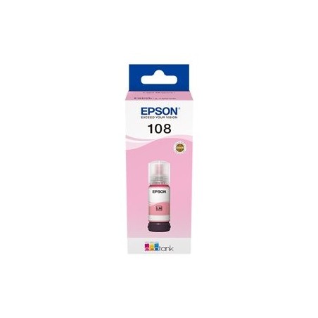 EPSON 108 EcoTank Light Magenta Ink Bottle