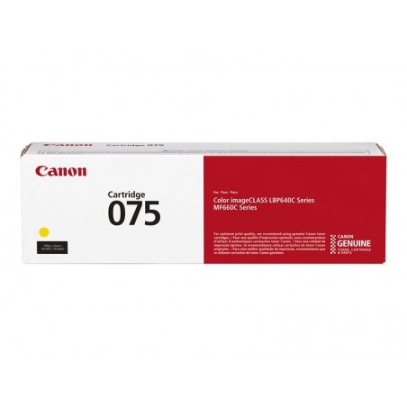 CANON Toner Cartridge 075 Y
