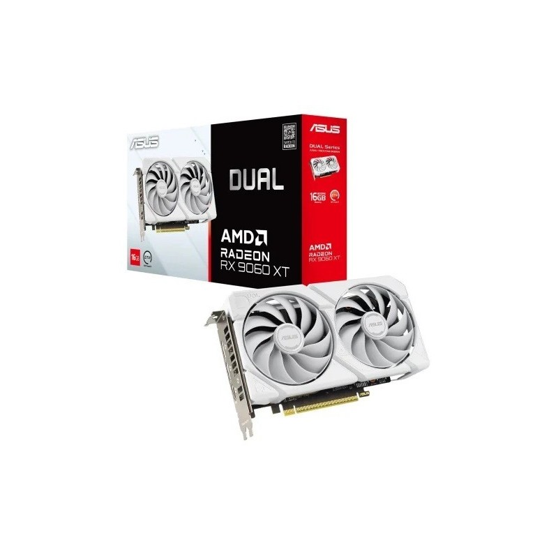 Karta graficzna Radeon RX 9060 XT DUAL-RX9060XT-16G-WHITE