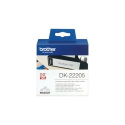 BROTHER DK22205 Taśma Brother Continuous Paper Tape 62mm x 30.48m BROTHER DK22205 Taśma Brother Continuous Paper Tape 62mm x 30.48m