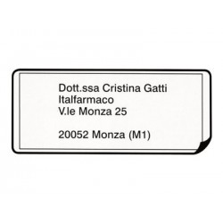 BROTHER DK11208 Brother nagymeretu cimke 38x90mm, 400/tekercs