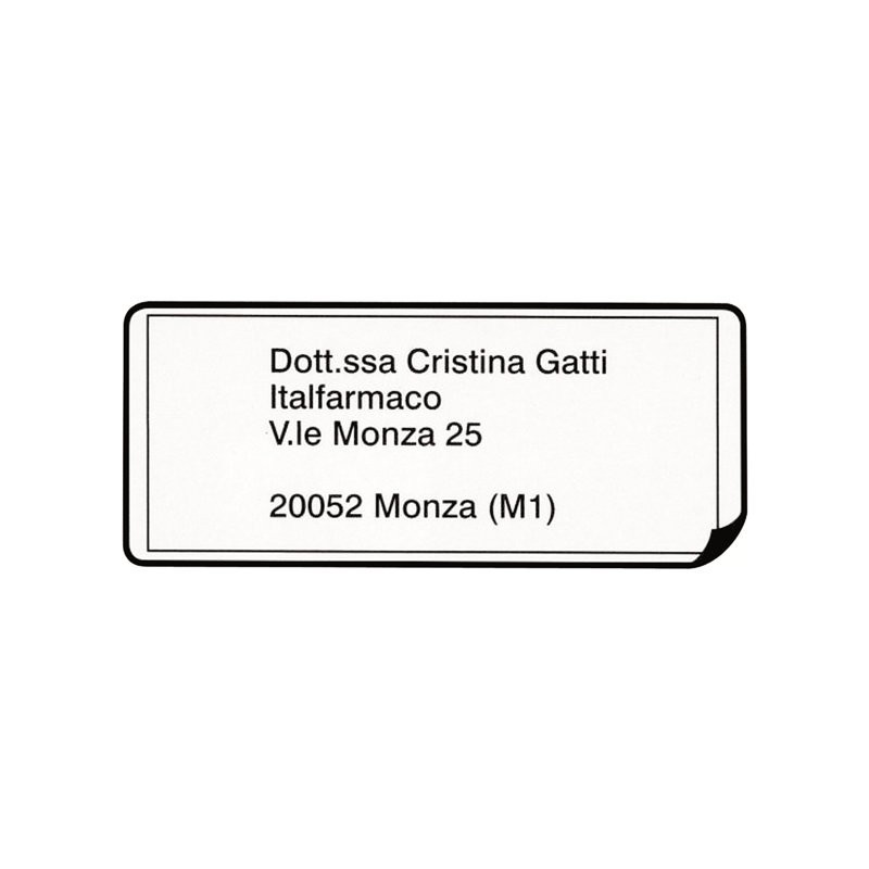 BROTHER DK11208 Brother nagymeretu cimke 38x90mm, 400/tekercs