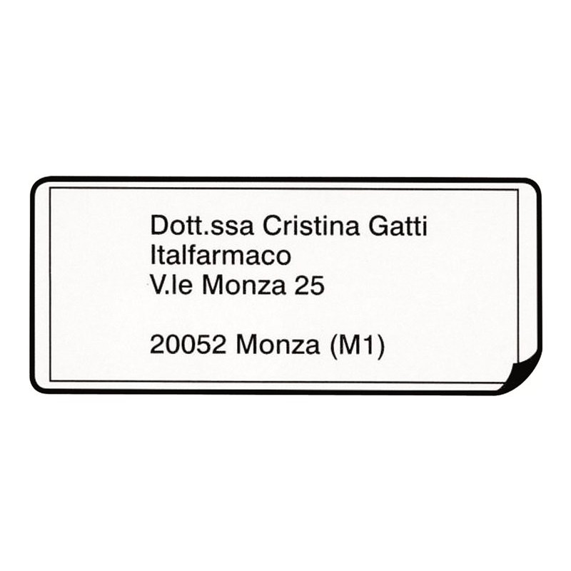 BROTHER DK11208 Brother nagymeretu cimke 38x90mm, 400/tekercs