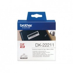 BROTHER DK22211 Brother szalacimke, film, 29mm, feher BROTHER DK22211 Brother szalacimke, film, 29mm, feher