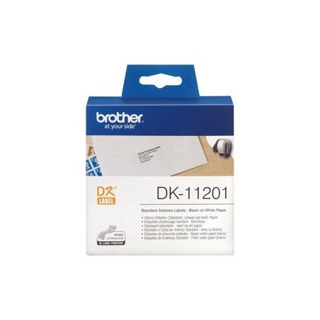 BROTHER DK11201 Taśma Brother STANDARD ADDRESS LABEL 29MM X 90MM X 400