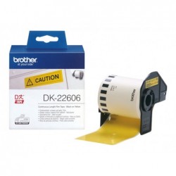 BROTHER DK22606 Taśma Brother Film Yellow Fim tape 62mm x 15.24 M BROTHER DK22606 Taśma Brother Film Yellow Fim tape 62mm x 15.24 M