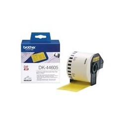 BROTHER DK44605 Brother szalagcimke, nem tapad, 62mm, sarga BROTHER DK44605 Brother szalagcimke, nem tapad, 62mm, sarga