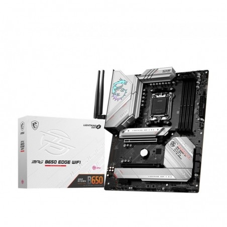 Płyta główna MPG B650 EDGE WIFI AM5 4DDR5 HDMI/DP ATX Płyta główna MPG B650 EDGE WIFI AM5 4DDR5 HDMI/DP ATX