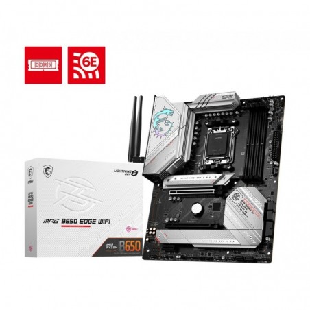 Płyta główna MPG B650 EDGE WIFI AM5 4DDR5 HDMI/DP ATX Płyta główna MPG B650 EDGE WIFI AM5 4DDR5 HDMI/DP ATX