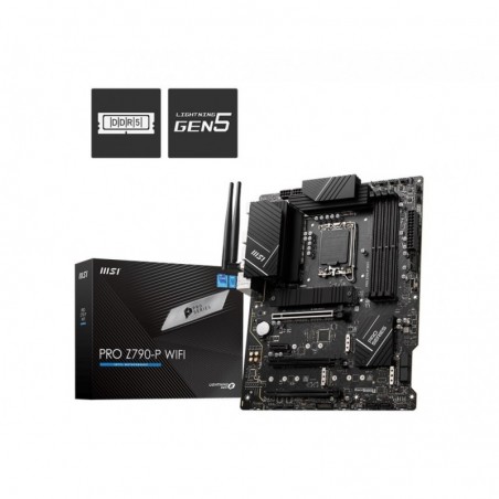 Płyta główna PRO Z790-P WIFI s1700 4DDR5 HDMI/DP ATX Płyta główna PRO Z790-P WIFI s1700 4DDR5 HDMI/DP ATX