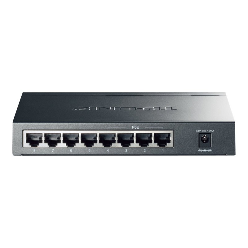 TP-LINK 8-Port Gigabit Desktop PoE Switch 8x10/100/1000Mbps RJ45 ports including 4 PoE ports - Towar z uszkodzonym opakowaniem (