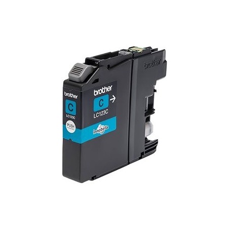 BROTHER LC123C Tusz Brother LC123C cyan 600str MFC-J4510DW / DCP-J4110DW / MFC-J470DW