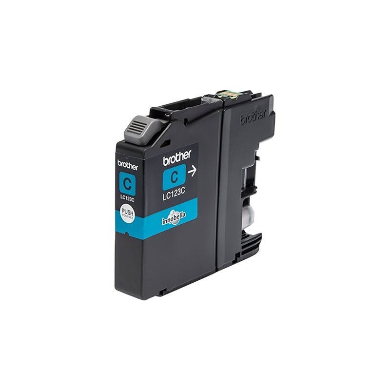 BROTHER LC123C Tusz Brother LC123C cyan 600str MFC-J4510DW / DCP-J4110DW / MFC-J470DW