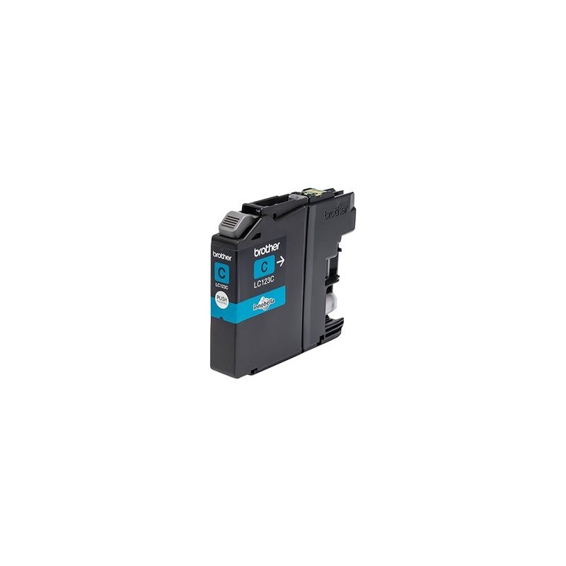 BROTHER LC123C Tusz Brother LC123C cyan 600str MFC-J4510DW / DCP-J4110DW / MFC-J470DW