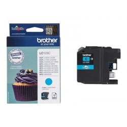 BROTHER LC123C Tusz Brother LC123C cyan 600str MFC-J4510DW / DCP-J4110DW / MFC-J470DW