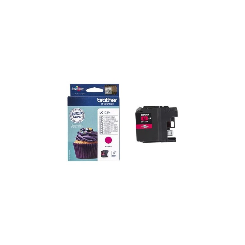 BROTHER LC123M Brother LC123M Cartus magenta ptr MFCJ4410DW/MFCJ4510DW - 600 pagini