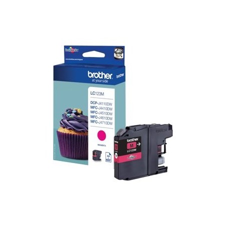 BROTHER LC123M Brother LC123M Cartus magenta ptr MFCJ4410DW/MFCJ4510DW - 600 pagini